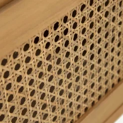 Wohnen Rattanmöbel|Waschtisch*Echtholz Waschtisch aus Teak mit Wiener Geflecht - Tiranny