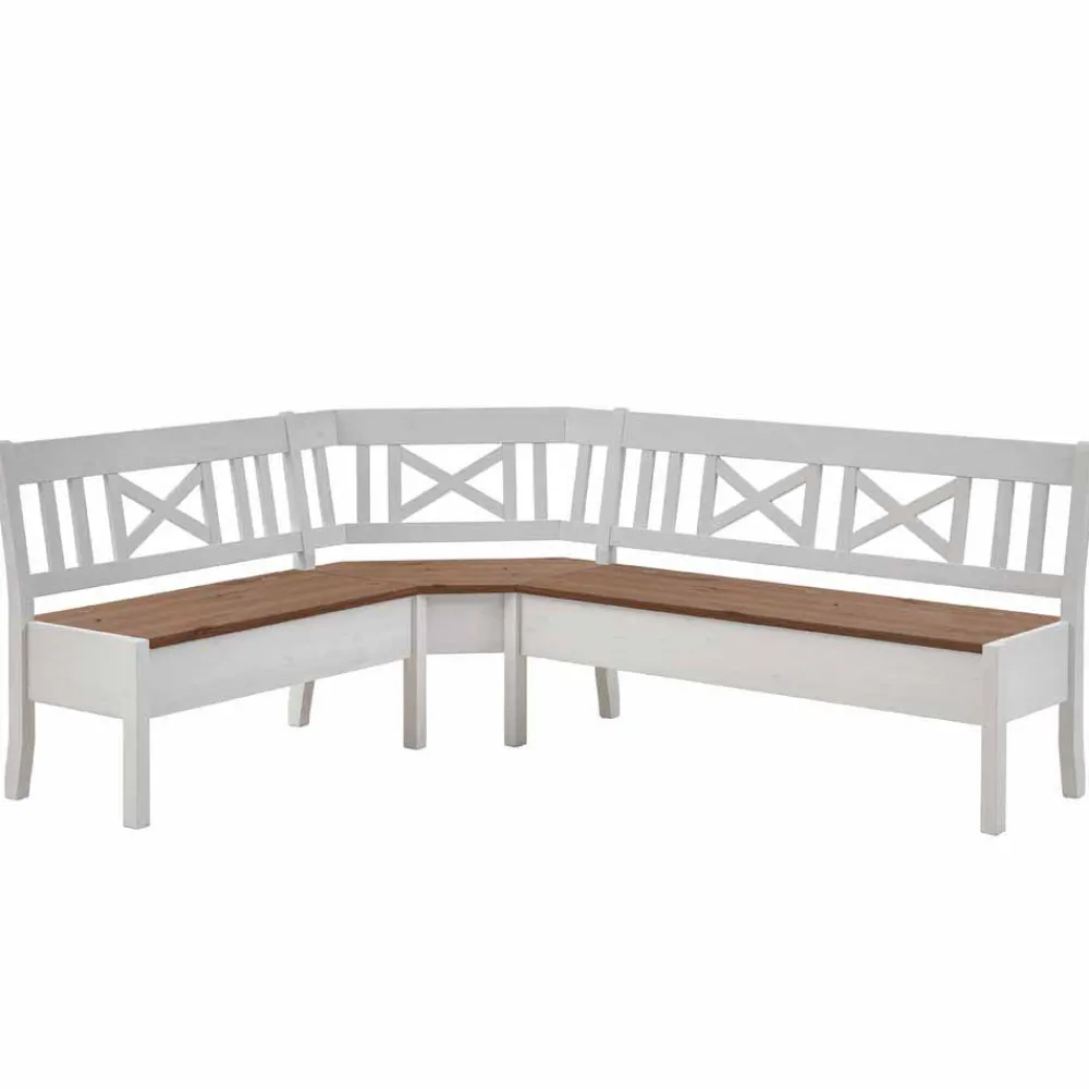 Wohnen Eckbank Barlad in Massivholz Kiefer