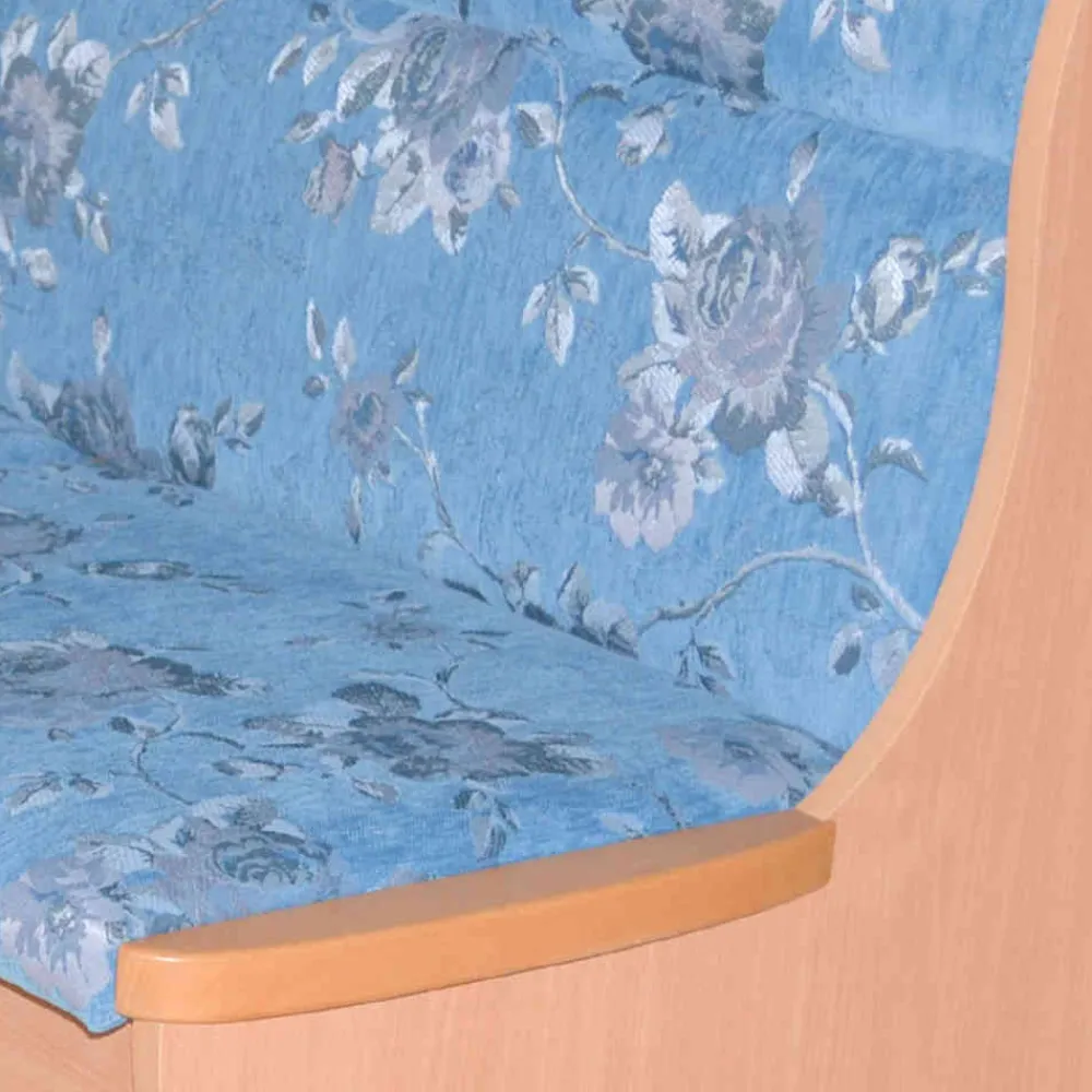 Wohnen Küchenbänke|Esszimmerbänke*Eckbank in Blau und Buche - Afrina