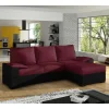 Wohnen Sofas|Sofa*Eckcouch in Magenta und Schwarz - Piratro
