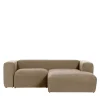 Wohnen Sofas|Sofa*Eckcouch Sofalandschaft in Beige Chenille - Ruhnau