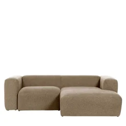 Wohnen Sofas|Sofa*Eckcouch Sofalandschaft in Beige Chenille - Ruhnau