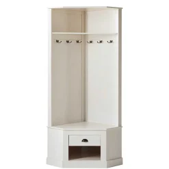 Wohnen Eckgarderobe in Weiß - Cianova