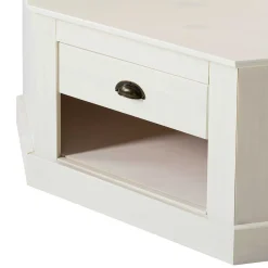 Wohnen Eckgarderobe in Weiß - Cianova