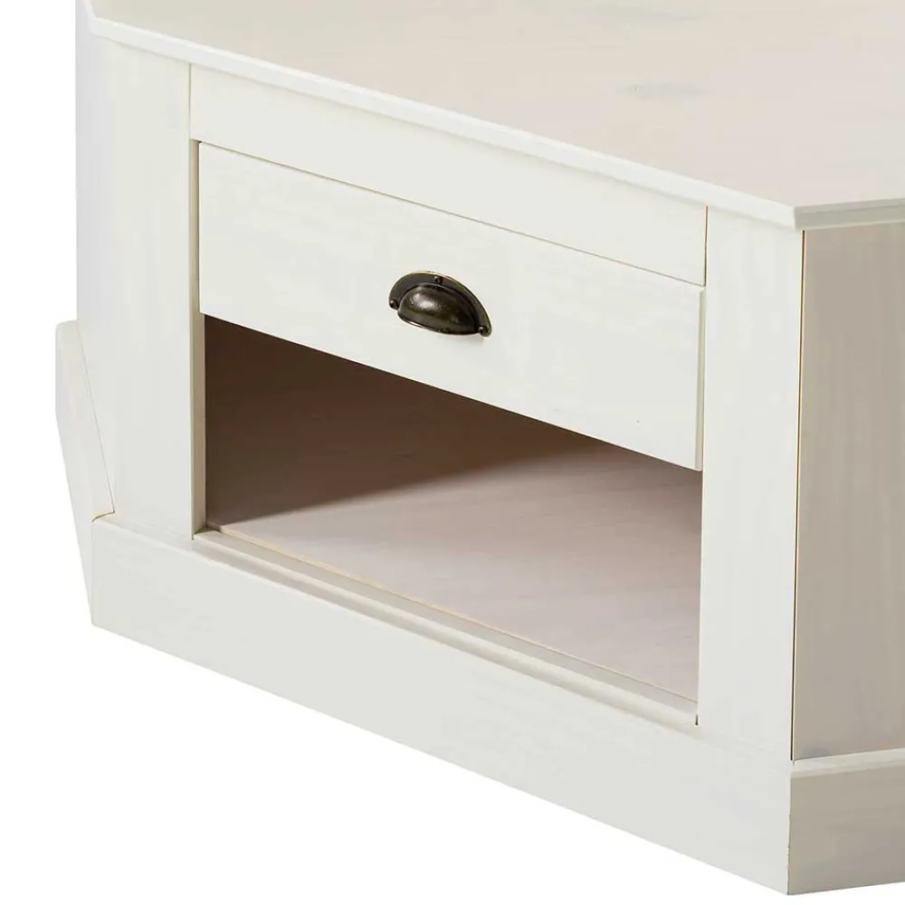 Wohnen Eckgarderobe in Weiß - Cianova