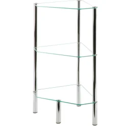 Wohnen Eckregal Janica aus Glas