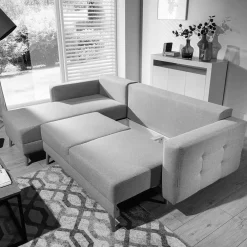 Wohnen Schlafsofas*Eck-Schlafsofa mit Bettkasten - Settsura