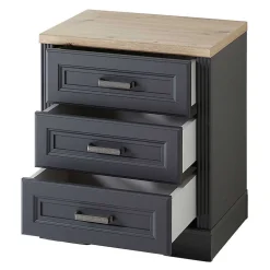 Wohnen Eckschreibtisch & Rollcontainer - Joe (dreiteilig)