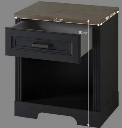 Wohnen Eckschreibtisch & Rollcontainer - Joe (dreiteilig)