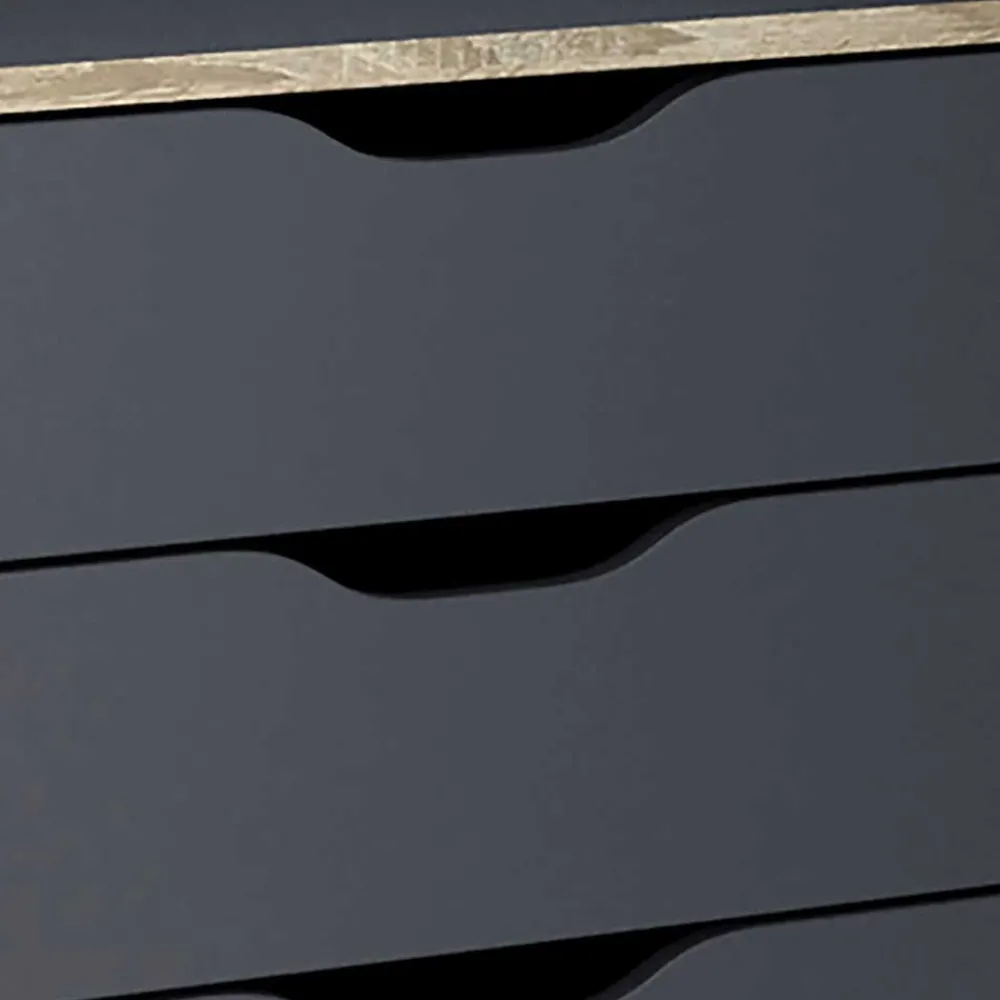 Wohnen Bürotische|Jugendzimmertische*Eckschreibtisch in Anthrazit - Latina