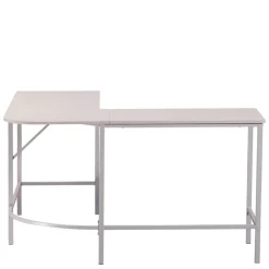 Wohnen Eckschreibtisch in Hellgrau - Barossio