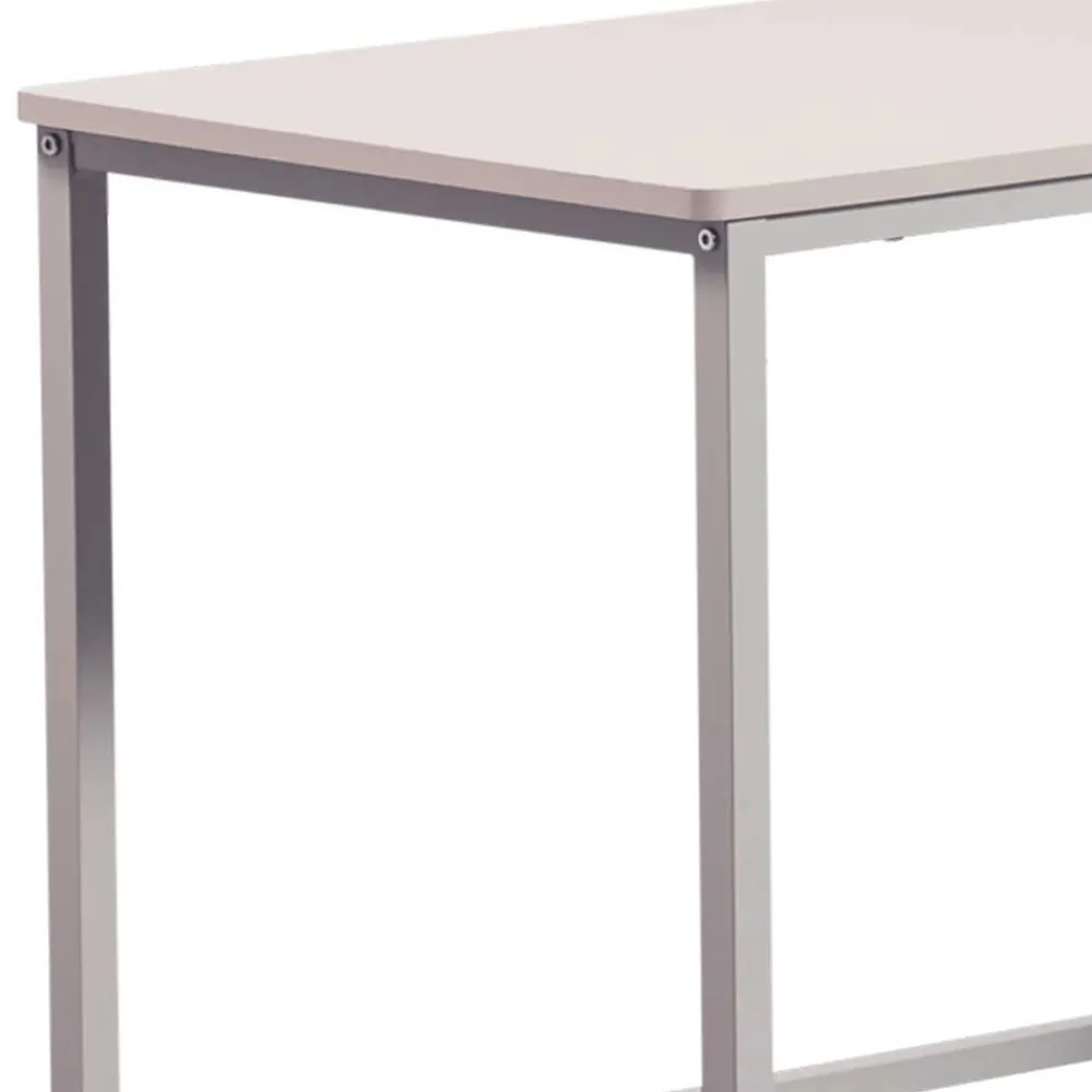 Wohnen Eckschreibtisch in Hellgrau - Barossio