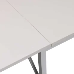 Wohnen Eckschreibtisch in Hellgrau - Barossio