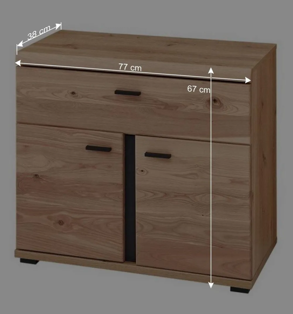 Wohnen Bürotische*Eckschreibtisch teilmassiv - Emly