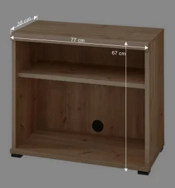 Wohnen Bürotische*Eckschreibtisch teilmassiv - Emly