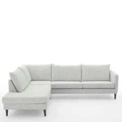 Wohnen Weiße Möbel|Sofas*Ecksofa L-Couch in Offwhite - Udessa