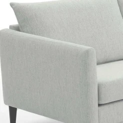Wohnen Weiße Möbel|Sofas*Ecksofa L-Couch in Offwhite - Udessa