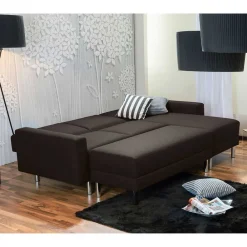 Wohnen Schlafsofas*Ecksofa mit Hocker und Schlaffunktion - Tagalog (zweiteilig)