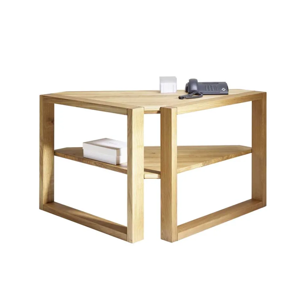 Wohnen Massivholzmöbel|Landhausmöbel*Ecktisch Natrius für Büro