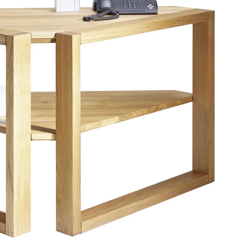 Wohnen Massivholzmöbel|Landhausmöbel*Ecktisch Natrius für Büro