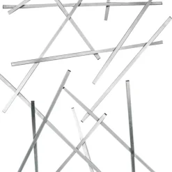 Wohnen Loft Möbel|Industrial Möbel*Edelstahl Garderobe mit zehn Haken - Shines