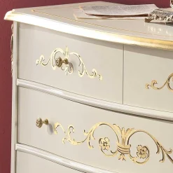 Wohnen Edle Barock-Kommode miz 87 cm Breite - Iviada