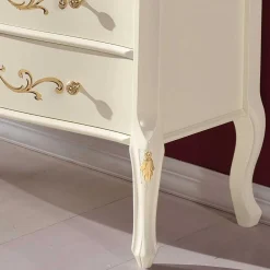 Wohnen Edle Barock-Kommode miz 87 cm Breite - Iviada