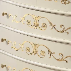 Wohnen Edle Barock-Kommode miz 87 cm Breite - Iviada