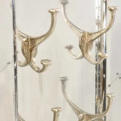 Wohnen Graue Möbel|Diele Komplett*Edle Design Flurmöbel in Silber - Pilot (sechsteilig)