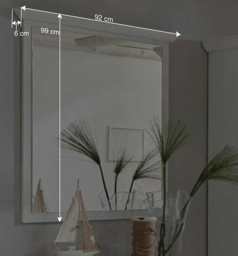 Wohnen Edles Garderobenset Chelles im Landhausstil (dreiteilig)