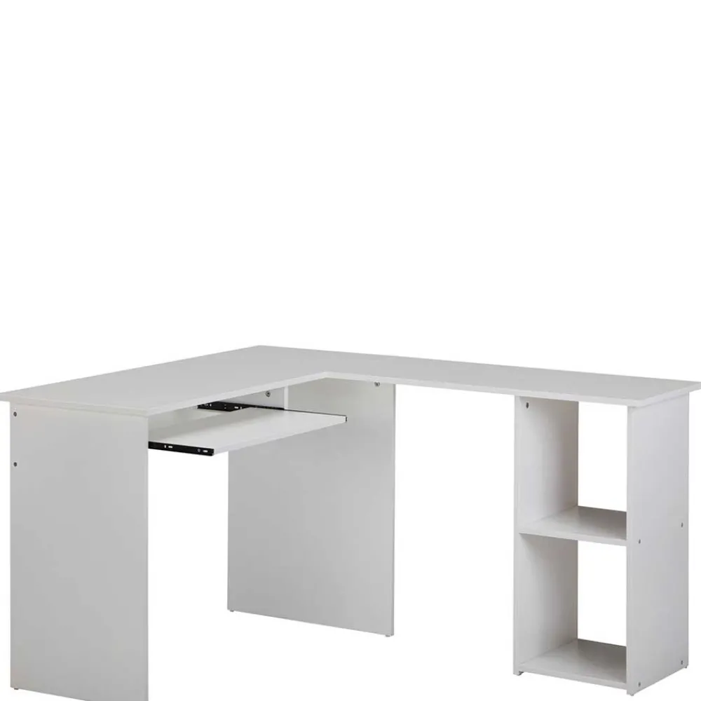 Wohnen Bürotische*EDV Schreibtisch mit Regal - Winkelform - Candyon