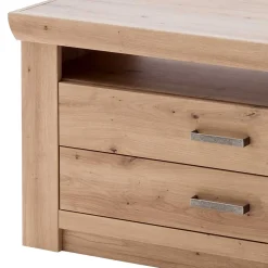 Wohnen Eiche Dekor TV Board mit 2 Schubladen - Wykina