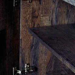 Wohnen Sideboards & Kommoden|Sideboards & Kommoden*Eiche Sideboard in dunkel lackiert und gebürstet - Vedraza