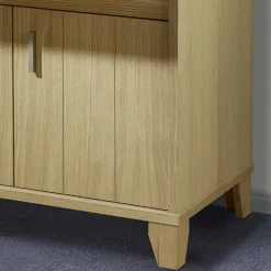 Wohnen Eichefarbener Sekretär 83x112x47 cm - Chancy