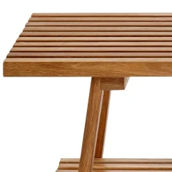 Wohnen Schuhschränke|Garderobenbänke*Eichenholz Flurbank im Skandi Design - Artensian