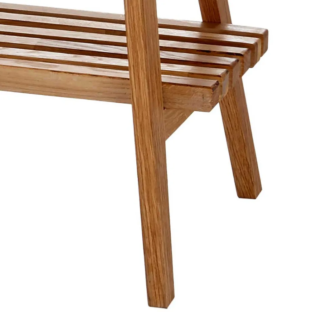 Wohnen Schuhschränke|Garderobenbänke*Eichenholz Flurbank im Skandi Design - Artensian