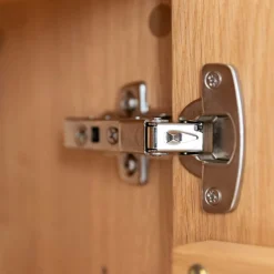 Wohnen Eichenholz Highboard mit Hirnholz Applikation - Deruta