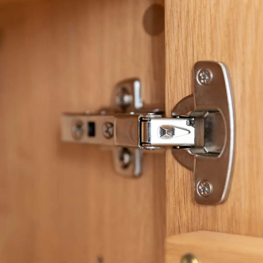 Wohnen Eichenholz Highboard mit Hirnholz Applikation - Deruta