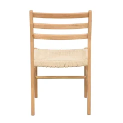 Wohnen Eichenholz Stuhl mit Geflecht Sitz - Francis (2er Set)