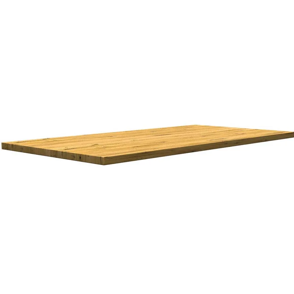 Wohnen Eichenholz Tisch mit Bügelgestell - Vescinas