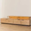 Wohnen Sideboards & Kommoden|Sideboards & Kommoden*Eichenholz TV Lowboard in modernem Design - Judita