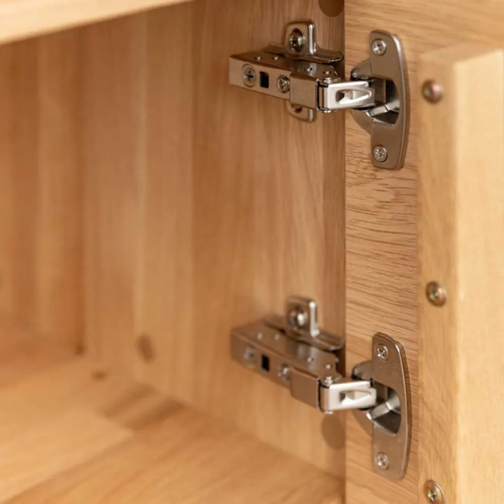 Wohnen Sideboards & Kommoden|Sideboards & Kommoden*Eichenholz TV Lowboard in modernem Design - Judita