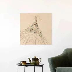 Wohnen Wandbilder*Eiffelturm Wandbild auf Leinwand - Espanora