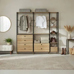 Wohnen Einrichtung begehbarer Kleiderschrank 210x210x30 cm - Tofos