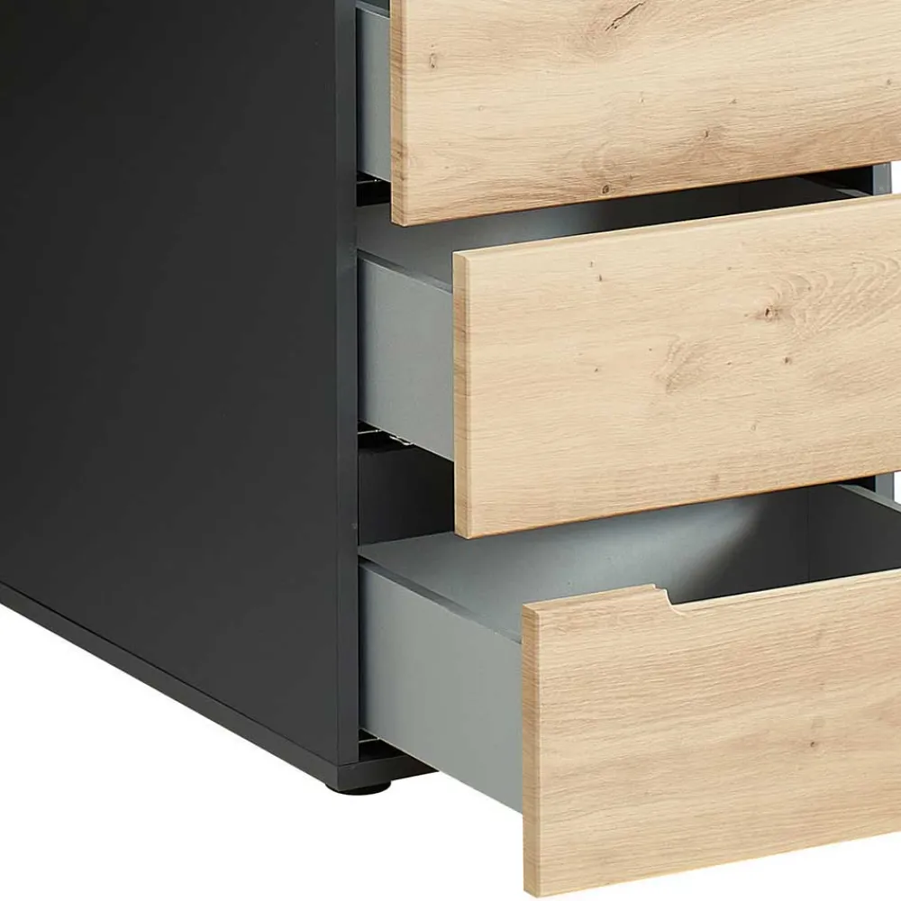 Wohnen Home Office Möbel|Büro Komplett*Einrichtung Home Office Set - Kuetra (vierteilig)