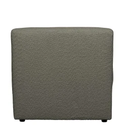 Wohnen Sofas|Sofa*Einsitzer Couchmodul aus Boucle in Dunkelgrün - Racapulco