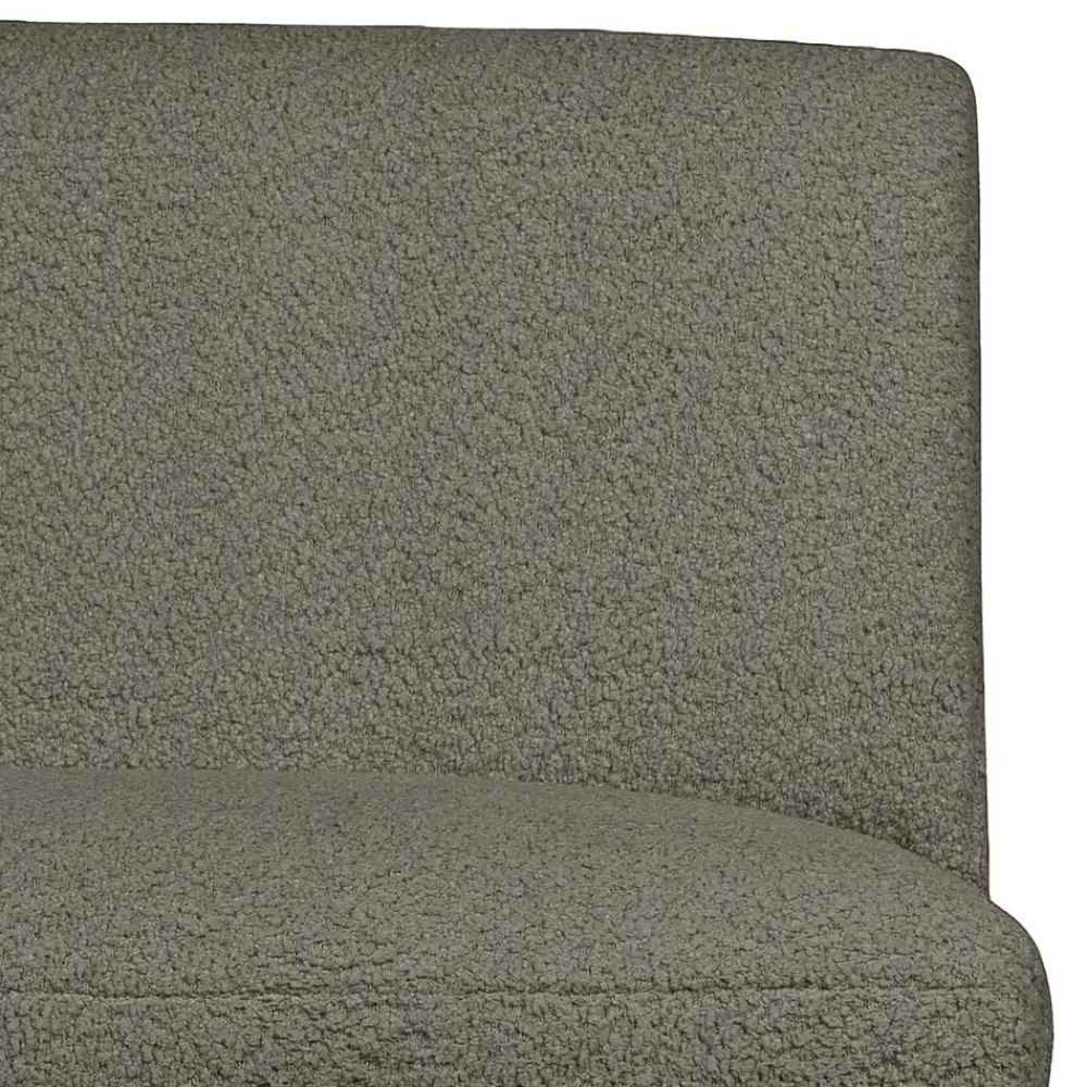 Wohnen Sofas|Sofa*Einsitzer Couchmodul aus Boucle in Dunkelgrün - Racapulco