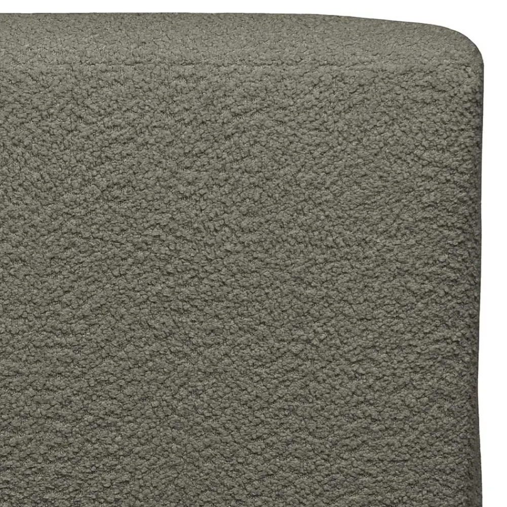 Wohnen Sofas|Sofa*Einsitzer Couchmodul aus Boucle in Dunkelgrün - Racapulco