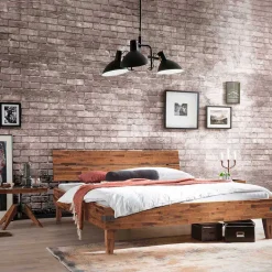 Wohnen Betten|Betten*Einzelbett Bett aus Massivholz Akazie - Cuatro