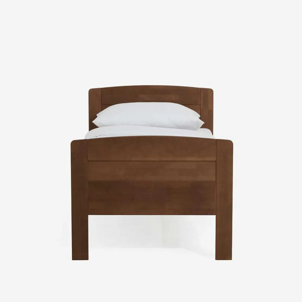 Wohnen Braune Möbel|Naturholzmöbel*Einzelbett Classima mit Kopfteil und Fußteil